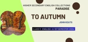 To Autumn MCQ Questions Answers Class 11 WBCHSE