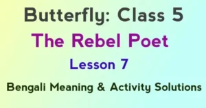 The Rebel Poet Class 5 Activity Questions Answers