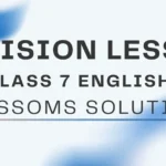 Revision Lesson Class 7 English Blossoms Solution