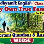 My Own True Family Questions and Answers Class 10 (2027)