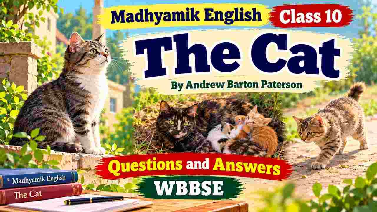 The Cat Questions and Answers Class 10 (2027)